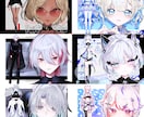 VTuber用Live2Dモデル一括制作します 短期納品!美麗モデルに特典多数!活動に必要なものが全部揃う! イメージ6