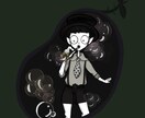 少しホラーなスクエアサイズのイラスト描きます SNSアイコンにオススメのイラストちょっぴりホラーに描きます イメージ6