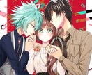 お気軽にどうぞSNSアイコンイラスト描きます ミニキャラ・頭身高めのイラストどちらも可 イメージ3