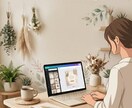 女性向け・ナチュラル系SNS画像制作します ナチュラルで伝わるSNS画像を制作します イメージ2
