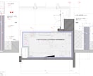 商空間などの基本図を描きます デザイナーの経験を元に、施主や設計者の意図を組む作図人 イメージ2