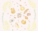 ほっこりぬくもりあるイラストをお描きします 食べ物／動物／小物 etc.◎ 挿絵などにいかがですか？ イメージ1