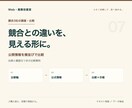 競合3社を調べ事業比較レポートを作ります 公式情報を整理し、次に試す一手へ イメージ1