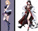 キラキラで最高に綺麗なキャラクターイラスト描きます 商用利用OK！印象に残る高クオリティイラスト制作します イメージ8