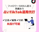 占い師のあなたの集客をTikTokで加速させます 占いTikTokでフォロワー5000人超えの運用代行してます イメージ1