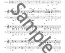 オリジナルの楽曲の譜面を作ります ピアノ譜、ウクレレ譜で自分の音楽を譜面にしませんか。 イメージ1
