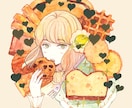 大人かわいい♡水彩タッチのイラストお描きします アイコンイラストやグッズ、プレゼントに イメージ1
