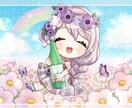 一枚絵、サムネイル、ヘッダーアイコンリング描きます 商用利用OK！ゲーム、配信、SNSなど、特典・グッズにも イメージ4