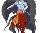立ち絵描きます 全身立ち絵1枚千円です。表情差分3点事に千円です。 イメージ8