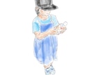 可愛くシンプルなイラスト描きます SNSアイコン／記念日のプレゼント／家族の思い出 イメージ3