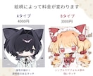 アイコン向けのちびキャライラストを作成します 細かく繊細なタッチのアイコンイラストをGET イメージ2