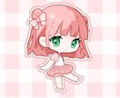 ころっと可愛いデフォルメイラスト描きます アイコン、スタンプ何にでも使えます イメージ2