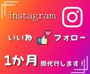 インスタグラムのいいねやフォロー代行します	。ます 効率よく運用できるようサポートします。											 イメージ1