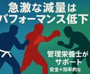 減量級スポーツの安全体重調整サポートます 無理なく減量！安全に勝つ体づくり イメージ1