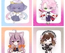 ミニキャライラストお描きします 一部商用利用無料！かわいいミニキャライラストを作成します！ イメージ5