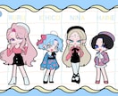 カートゥン調、デフォルメのイラスト描きます ポップ、キュート、ほのぼのお任せください！ イメージ1