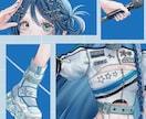 描き込み量の多い立ち絵イラスト、制作いたします 期間限定特別価格！【3名様限定】［残り1枠！］ イメージ3