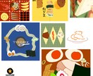 アイコン・チラシ・SNS告知用画像等描きます ポップでシンプルめのイラストを様々な用途に！ イメージ3