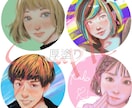最短1日アイコン制作○厚塗り、水彩タッチで描きます SNSやLINEのアイコンに！3種のタッチからお選びください イメージ5
