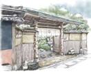 別途出品中のスケッチに着彩します 派手目から渋め、ご希望のイメージで仕上げます。 イメージ1