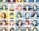綺麗め繊細タッチで似顔絵描きます 老若男女、魅力を引き出します。アイコンやギフトにも◎ イメージ3