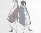 イラスト、アイコン作成承ります キレイめ、かっこいいめの絵を描くのが得意です！ イメージ2