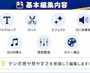 youtube等の動画編集を丁寧に制作します フルテロップ追加料金なし！丸投げOK！ イメージ2