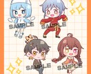 もちもちした可愛いミニキャラお描きします 追加料金なしでお早め納品可能！商用利用OK！◎ イメージ3