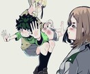 キャラ・オリキャラ・ミニキャラのアイコンを描きます あなた用のイラストを描きます全身イラストを描きます イメージ9