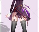 配信やTRPGに使える立ち絵描きます 表情豊かで使い勝手のいい立ち絵を作成いたします イメージ3