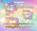 フォロワー・いいね・コメント・保存数を増やします インスタ SNS運用　認知度アップ　アカウント成長 イメージ2