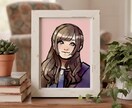 優しいタッチで似顔絵描きます あなたの“らしさ”を大切に、あたたかな一枚に仕上げます。 イメージ4