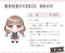 PNGtuberアバターイラスト描きます 音に合わせて口が動く！ PNGTuberになろう！ イメージ3
