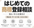 はじめての商標登録相談を弁理士が承ります ~個人・中小企業向け、ネーミング・ロゴの商標登録に対応~ イメージ1