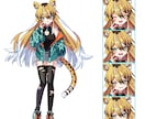 等身キャラクターのデザイン、立ち絵描きます Vtuber、TRPG、創作活動など幅広い用途で使用できます イメージ8