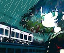 個性的なデザインで、イラスト/アイコン制作します ポップでダークな、個性派デフォルメイラスト イメージ4