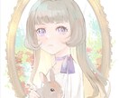2月までの限定価格SNSアイコン制作します 透明と暖かいイラストを描きます イメージ1