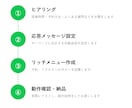 先着三名様限定！公式アカウント代行します LINE公式アカウント予約・問い合わせ自動応答設定します イメージ3