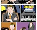 アメコミタッチの漫画を描きます Youtubeや広告の漫画を描きます イメージ5