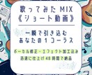歌ってみた《ショート動画専門》MIXいたします ボーカル修正・エフェクト加工込み！定期購入も可！ イメージ1