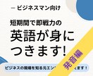 社会人向け 短期間で即戦力の英語が身につきます 挫折しない！聞き取れ話せる英語マスタープログラム・発音編 イメージ1