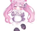 キュートなデフォルメイラスト制作します キラキラ可愛いSDイラストです！ イメージ6
