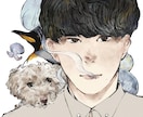 デジタルであたたかい似顔絵を描かせていただきます アイコンやご友人、ご家族、パートナーとの思い出に！ イメージ2