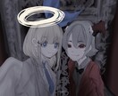 2次元好きな方必見！SNS用アイコン作成します 表情豊かなキャラクターを魅力的に描き上げます！ イメージ6