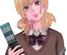 大人っぽいキャラクターのような似顔絵描きます アイコンにも使えるリアル×キャラクターの似顔絵描きます！ イメージ5