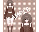 全身立ち絵を制作しますます 配信・IRIAMなどにオリジナルキャラクターもお任せください イメージ2