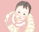 母の日　似顔絵ポストカード描きます 飾れる水彩風イラスト 大切な想いを形にしませんか？ イメージ10