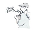 ゆる〜いイラスト作成をします シンプルでゆる〜いイラスト作成致します。お気軽にどうぞ イメージ2