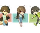 立ち絵や一枚絵を、得意としています 筆のスピードには自信があります。 イメージ3