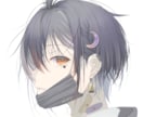 SNS・配信者向けアイコン描きます ほんのりダークで大人っぽいアイコンにしませんか イメージ5